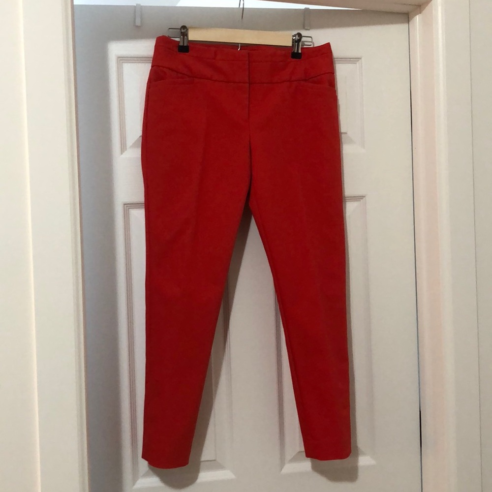 LOFT Julie Skinny Work Pants (ankle)